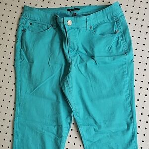 Relativity Capris Sz 16 Turquois